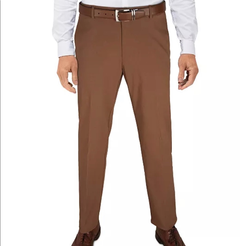 Tommy Hill Men Modern-Fit Flex Stretch Pants 38/32